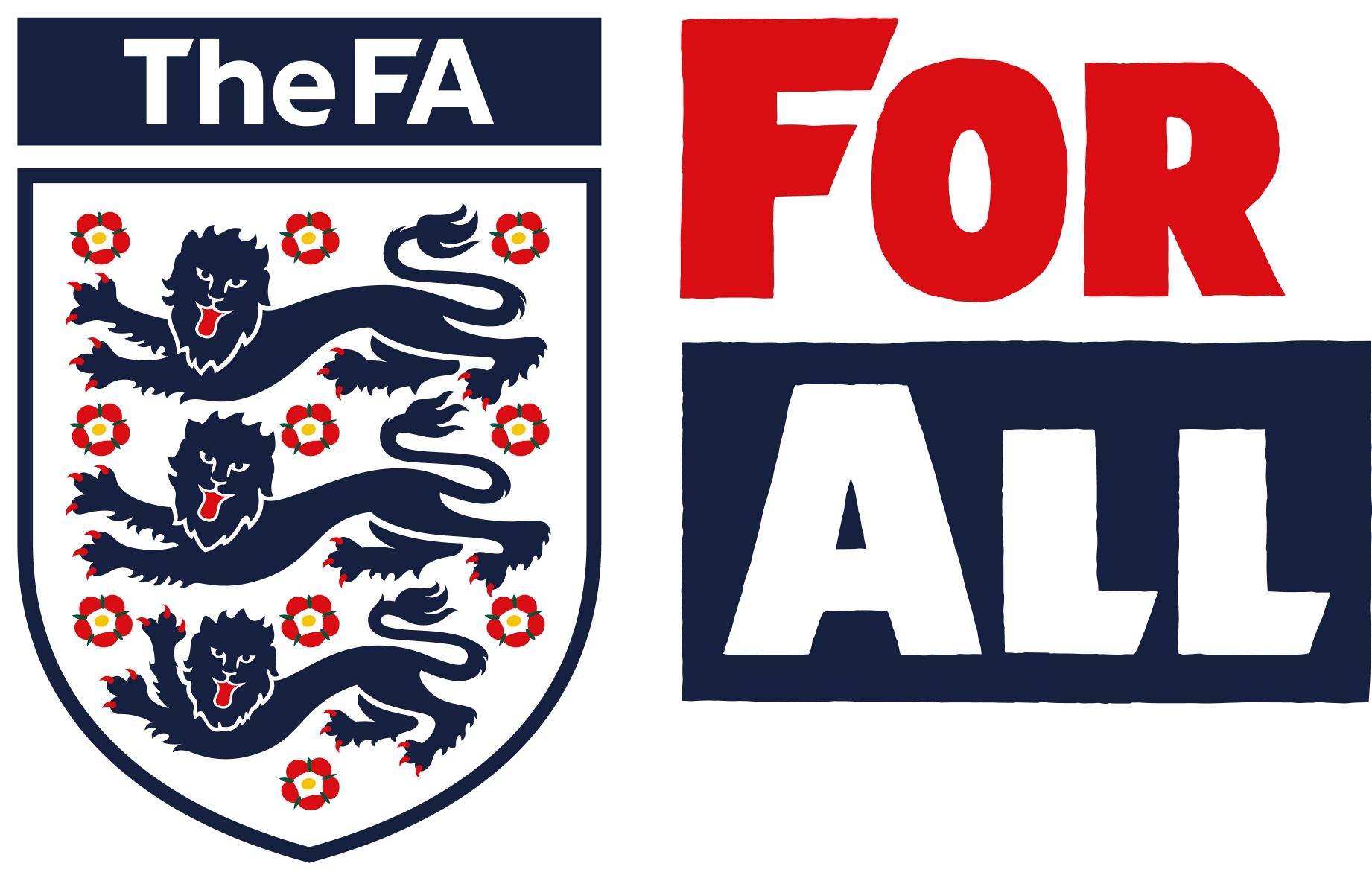 The FA — For All logo